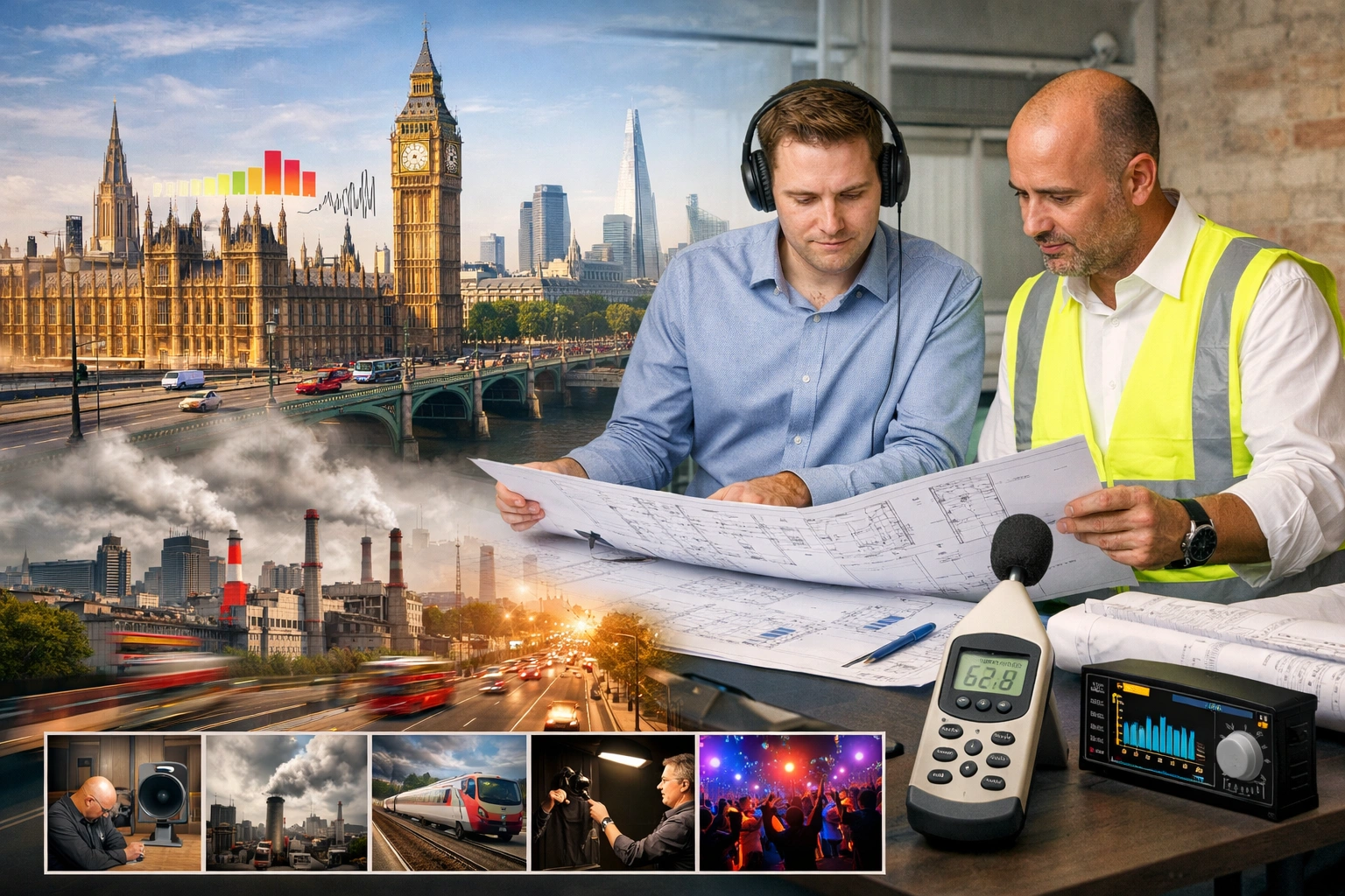 Home 2 London Acoustic Consultants with Real Planning Authority Experience